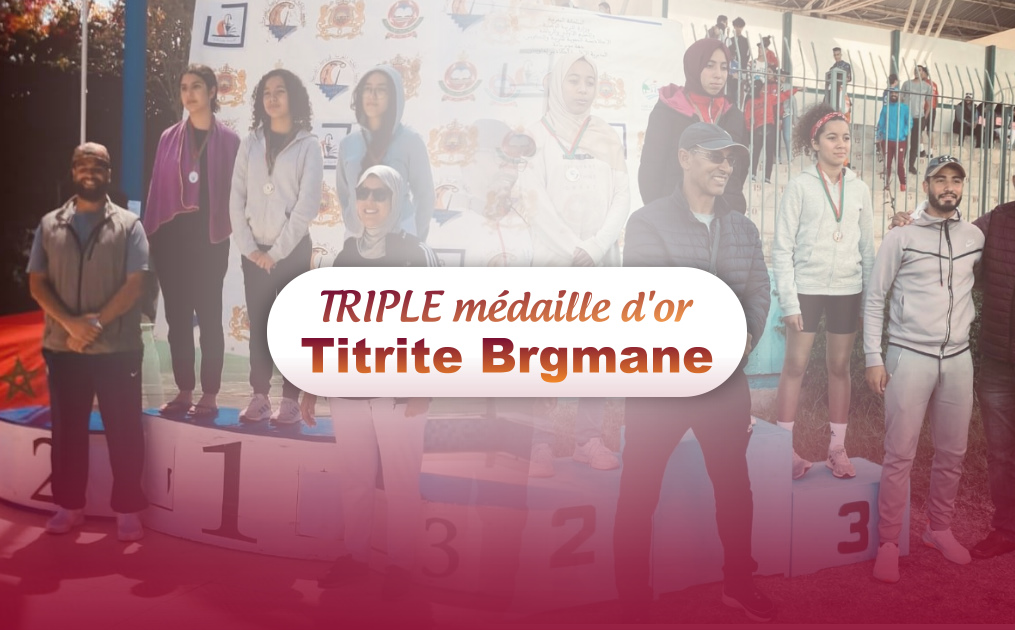 Félicitons pour l’élève Titrite Brgmane.
